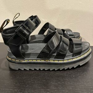Doc Marten Blaire Patent Leather Sandals